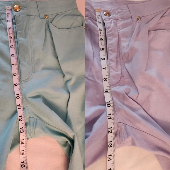 ESCADA Women’s Pants Cotton Blend Size 38 Bundle. 29.5" Waist US - Picture 9 of 12